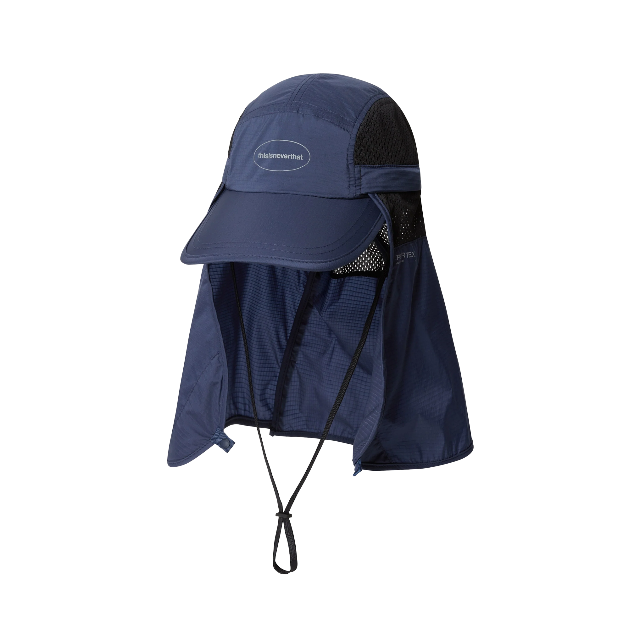thisisneverthat PERTEX Long Bill Sun Sport Cap Navy