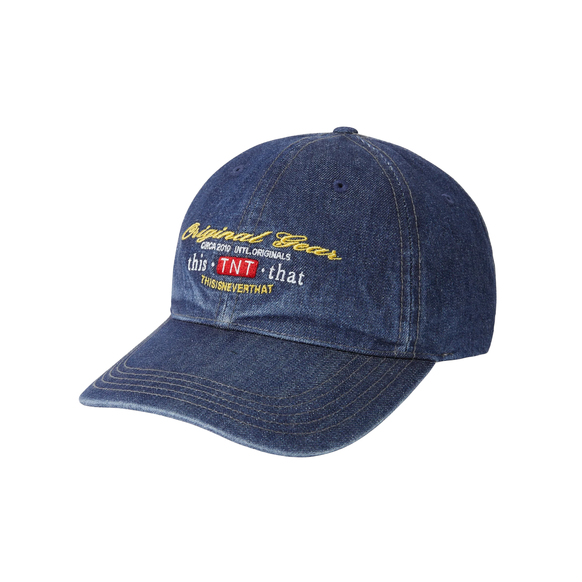 thisisneverthat Original Gear Denim Cap Indigo