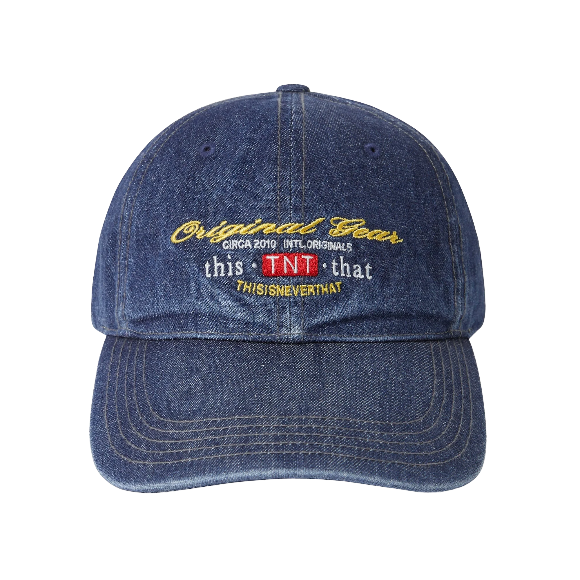 thisisneverthat Original Gear Denim Cap Indigo