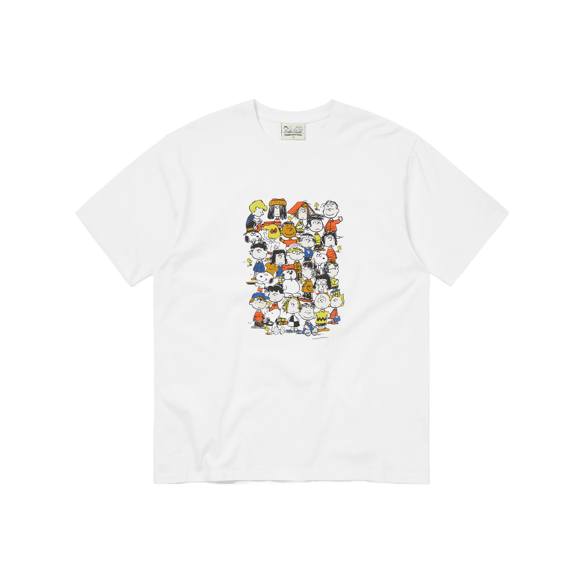 thisisneverthat x Peanuts Gang T-Shirt White