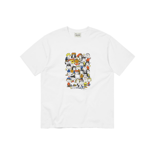 thisisneverthat x Peanuts Gang T-Shirt White