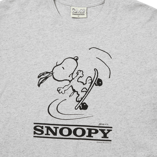 thisisneverthat x Peanuts T-Shirt Heather Grey