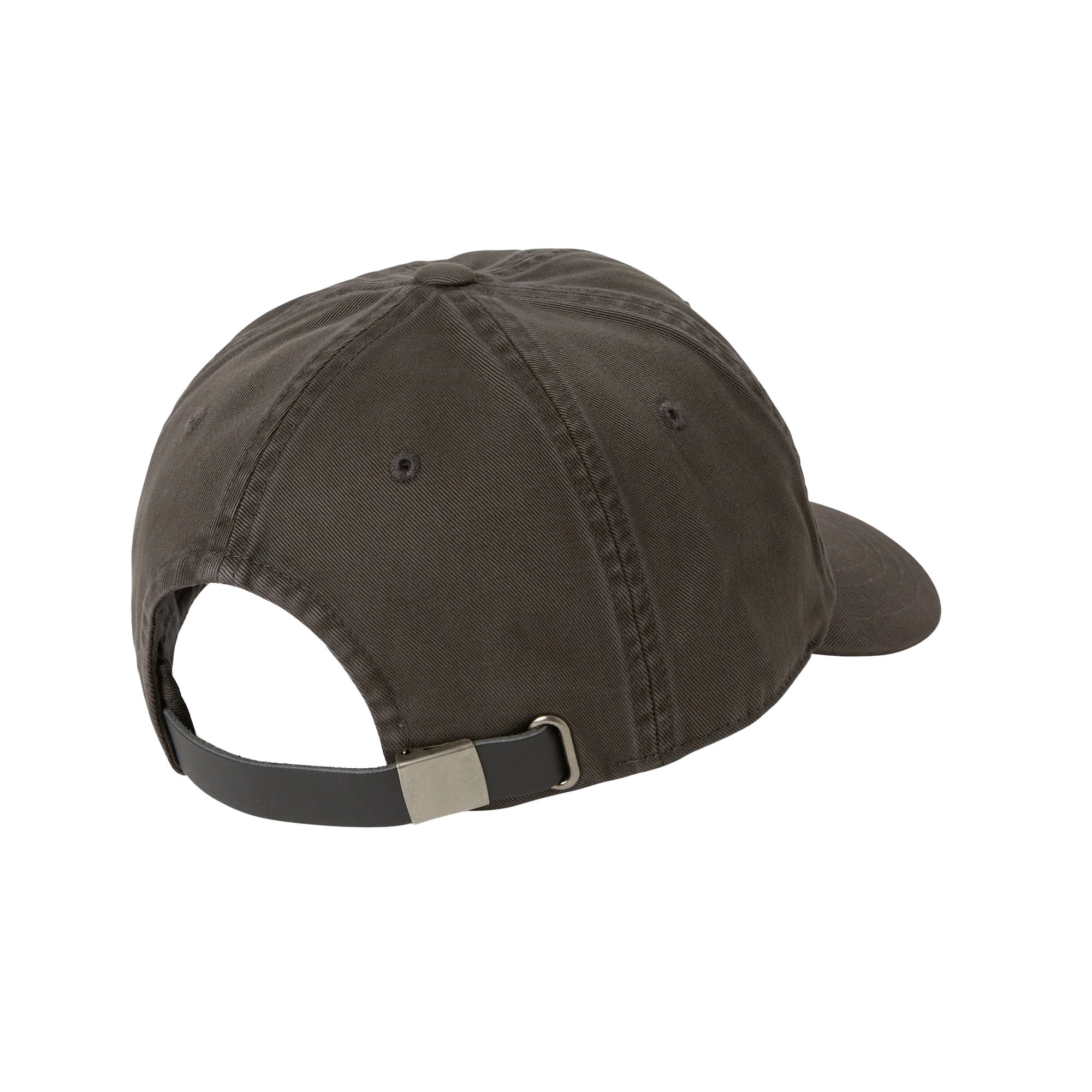 thisisneverthat Overdyed That Applique Cap Washed Black