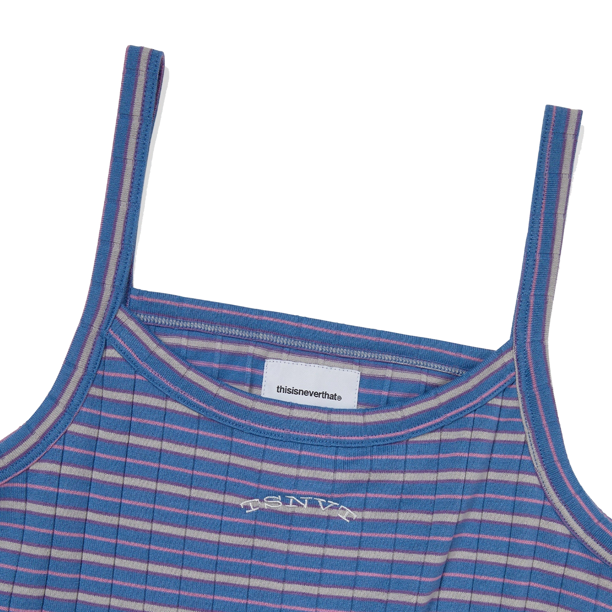 thisisneverthat Women's Striped Tank Top Blue