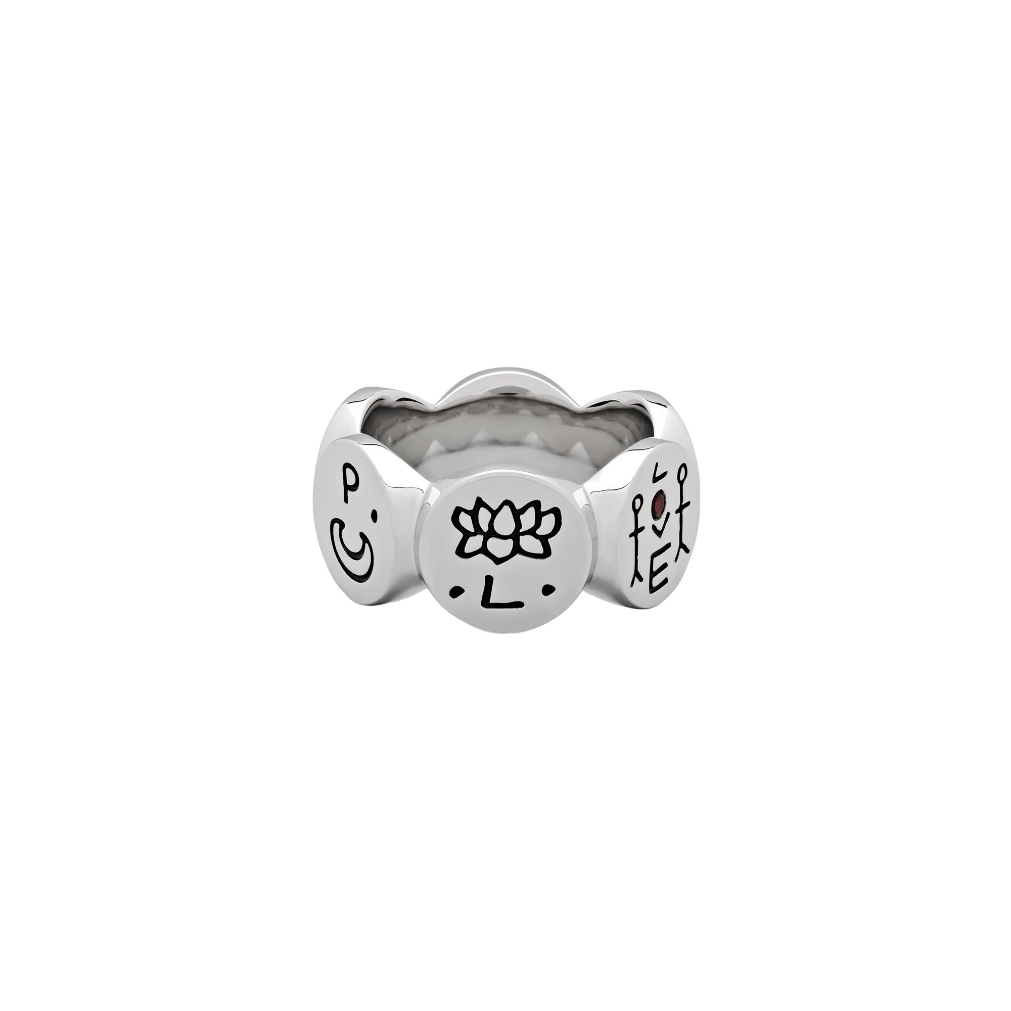 Tom Wood Simple Love Ring 925 Sterling Silver