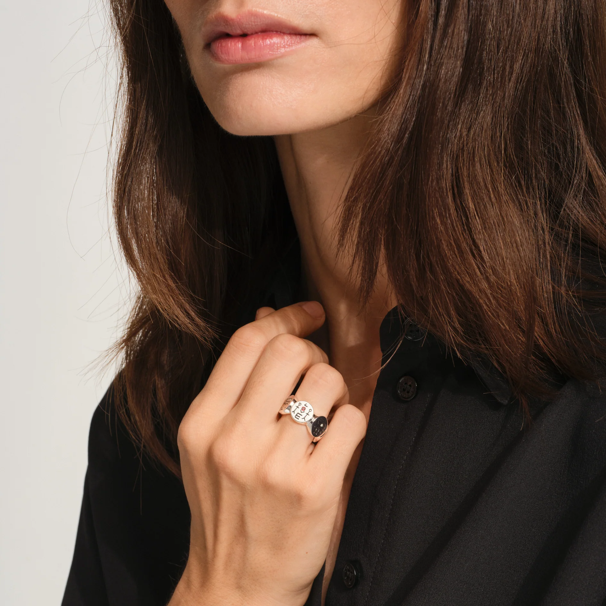 Tom Wood Simple Love Ring 925 Sterling Silver