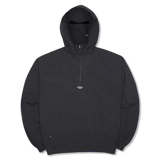 Umbro Check Mask Anorak Navy Dark Brown UBMW0289FA185