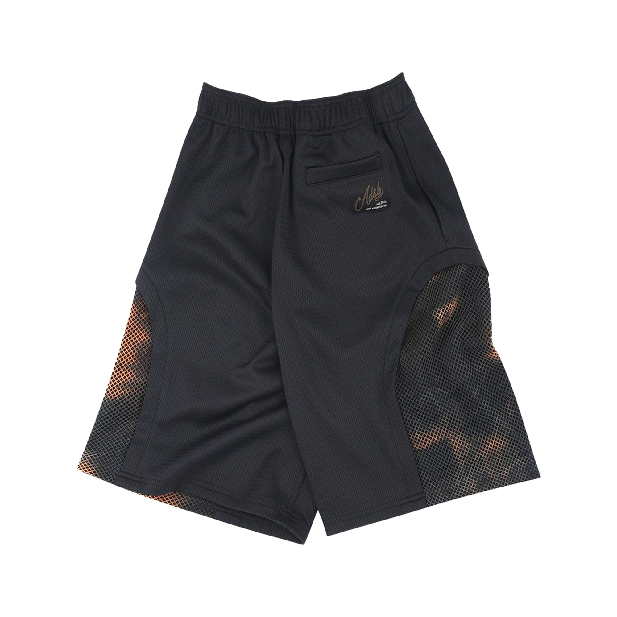 Andersson Bell Unisex Double Paneled Mesh Shorts Black APA817U