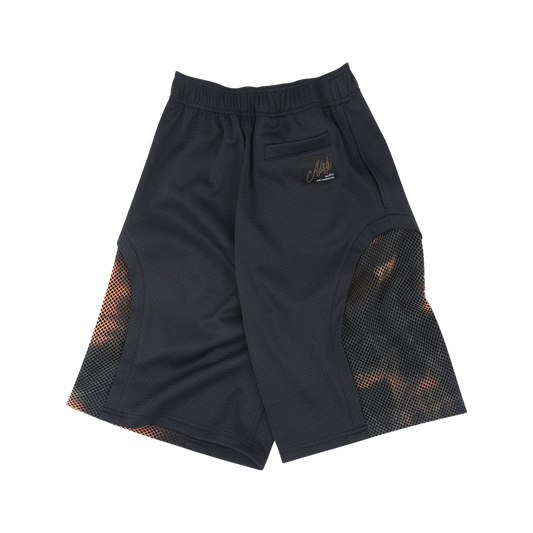 Andersson Bell Unisex Double Paneled Mesh Shorts Black APA817U