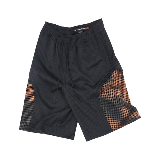 Andersson Bell Unisex Double Paneled Mesh Shorts Black APA817U