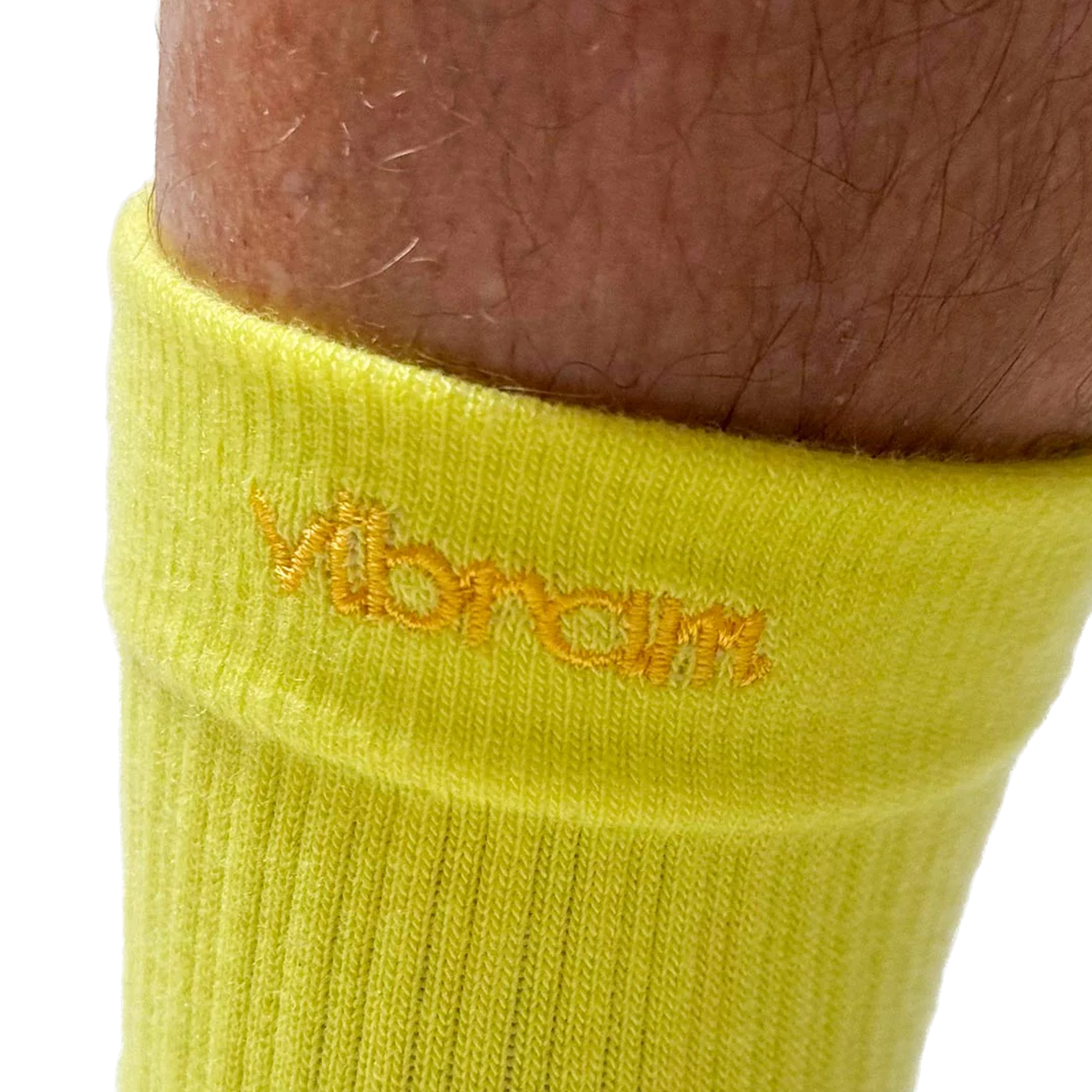 Vibram FiveFingers Mini Crew 2-Pack Toe Socks Lime/Ivory