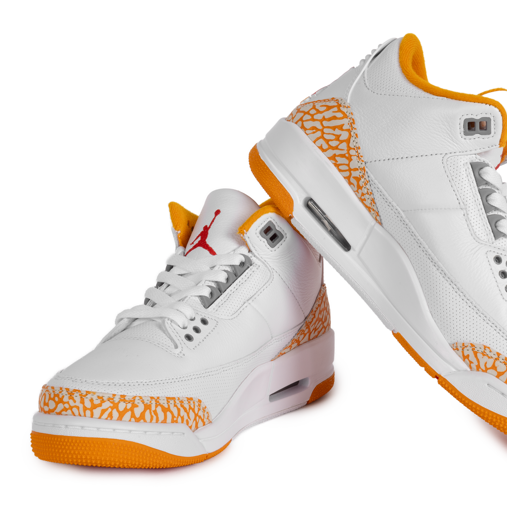 Nike Women's Air Jordan 3 Retro "Orange Citrus" White/Multi/Color CK9246-101