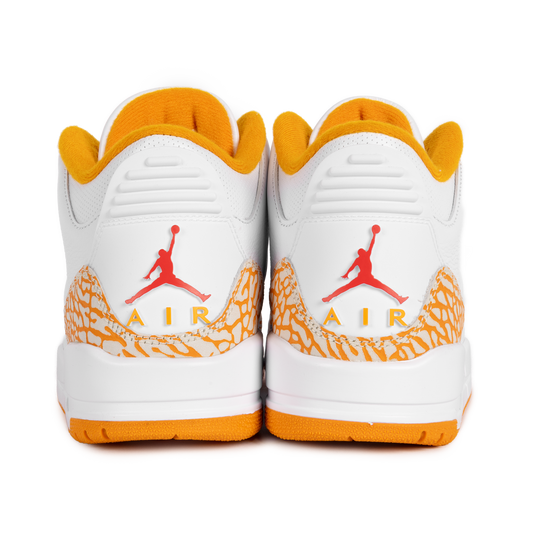 Nike Women's Air Jordan 3 Retro "Orange Citrus" White/Multi/Color CK9246-101
