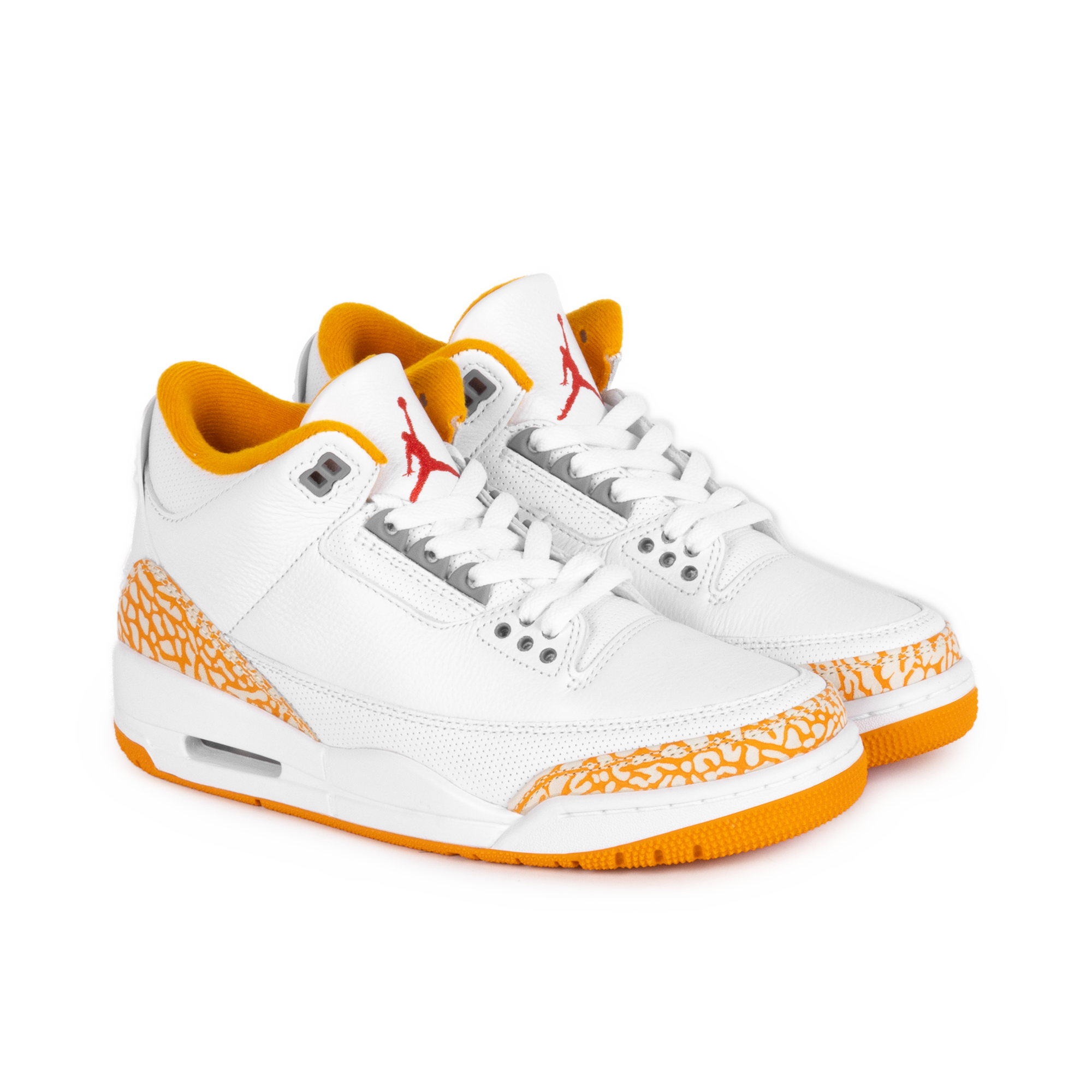 Nike Women's Air Jordan 3 Retro "Orange Citrus" White/Multi/Color CK9246-101