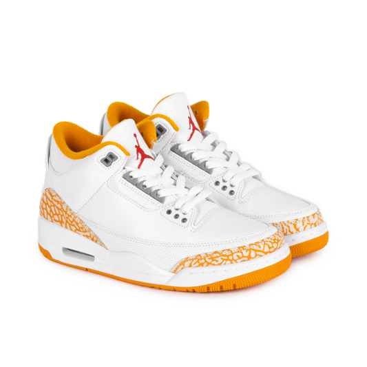 Nike Women's Air Jordan 3 Retro "Orange Citrus" White/Multi/Color CK9246-101