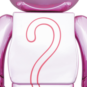 Medicom Toy Be@rbrick Pink Panther Chrome 400% + 100%