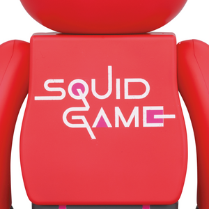 Medicom Toy Be@rbrick Squid Game Square 400% + 100%