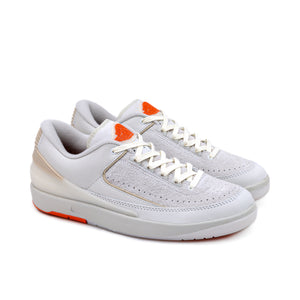 Shelflife x Nike Air Jordan 2 Retro Low SP White/Light Bone/Mandarin DV7128-110