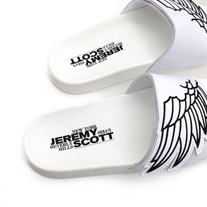 adidas x Jeremy Scott Monogram Adilette White/Black GY2505 – Laced