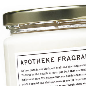 Apotheke Fragrance Glass Jar Candle "Very Special"