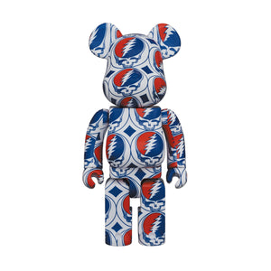 Medicom Toy Be@rbrick Grateful Dead Steal Your Face 400% + 100%