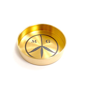 Mister Green Brass Circle Tray