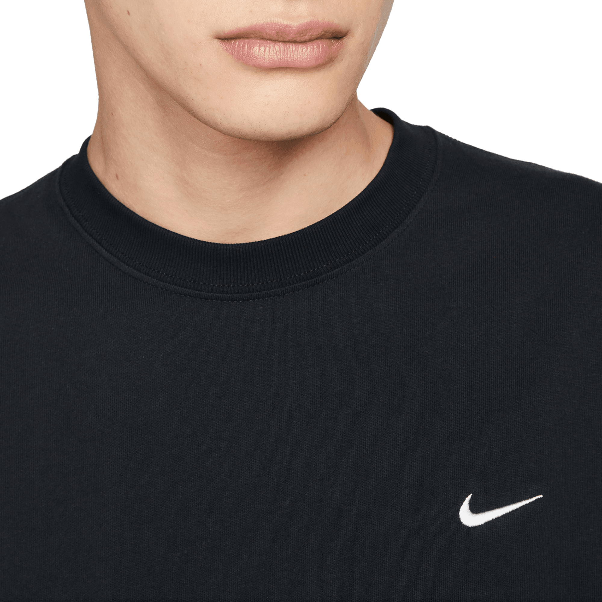 NikeLab NRG Solo Swoosh Tee Black CV0559 010 Laced