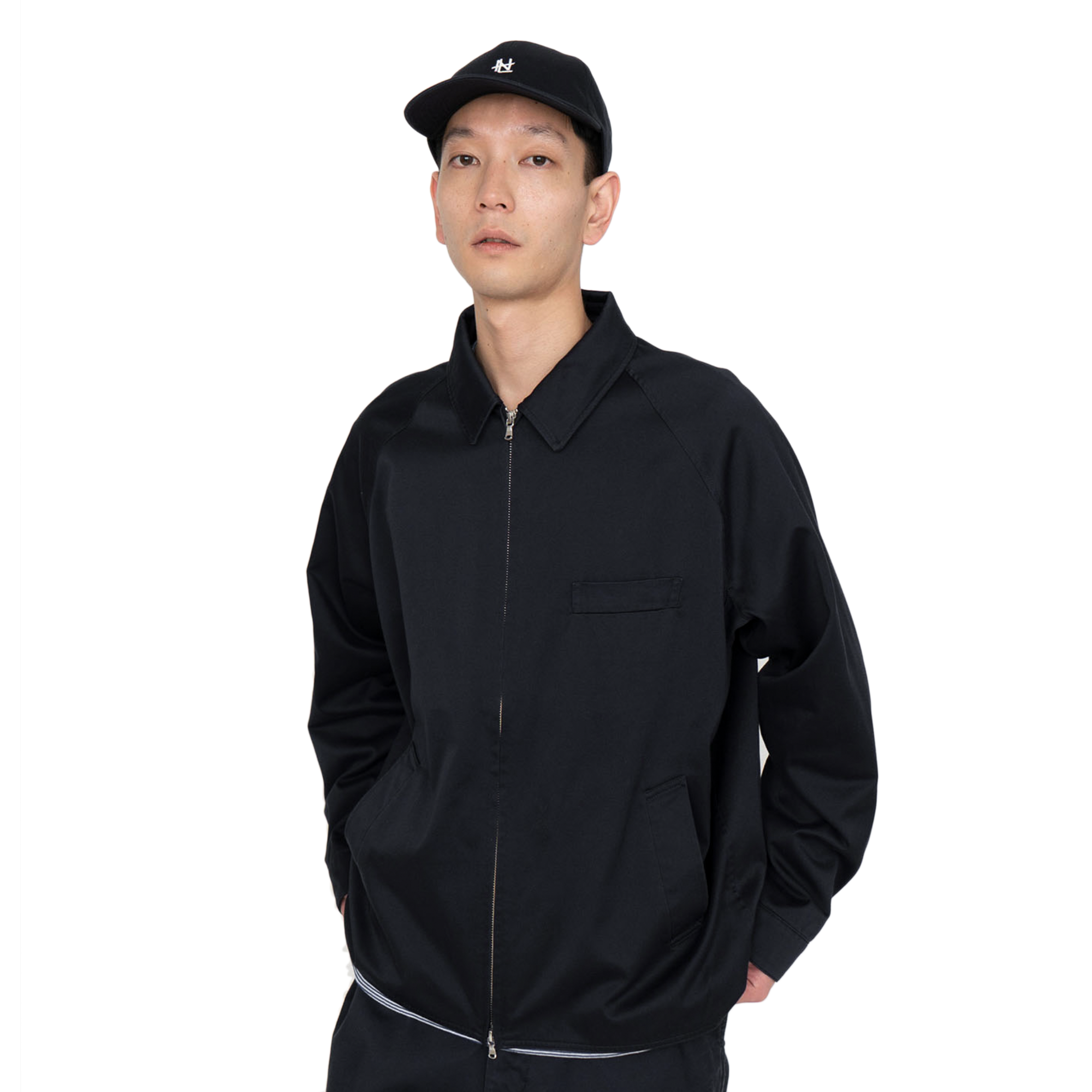 nanamica Gore-Tex Infinium Chino Crew Jacket Black – Laced