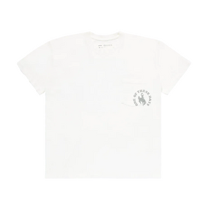 One Of These Days Cowboy Hippies Pocket Tee Bone