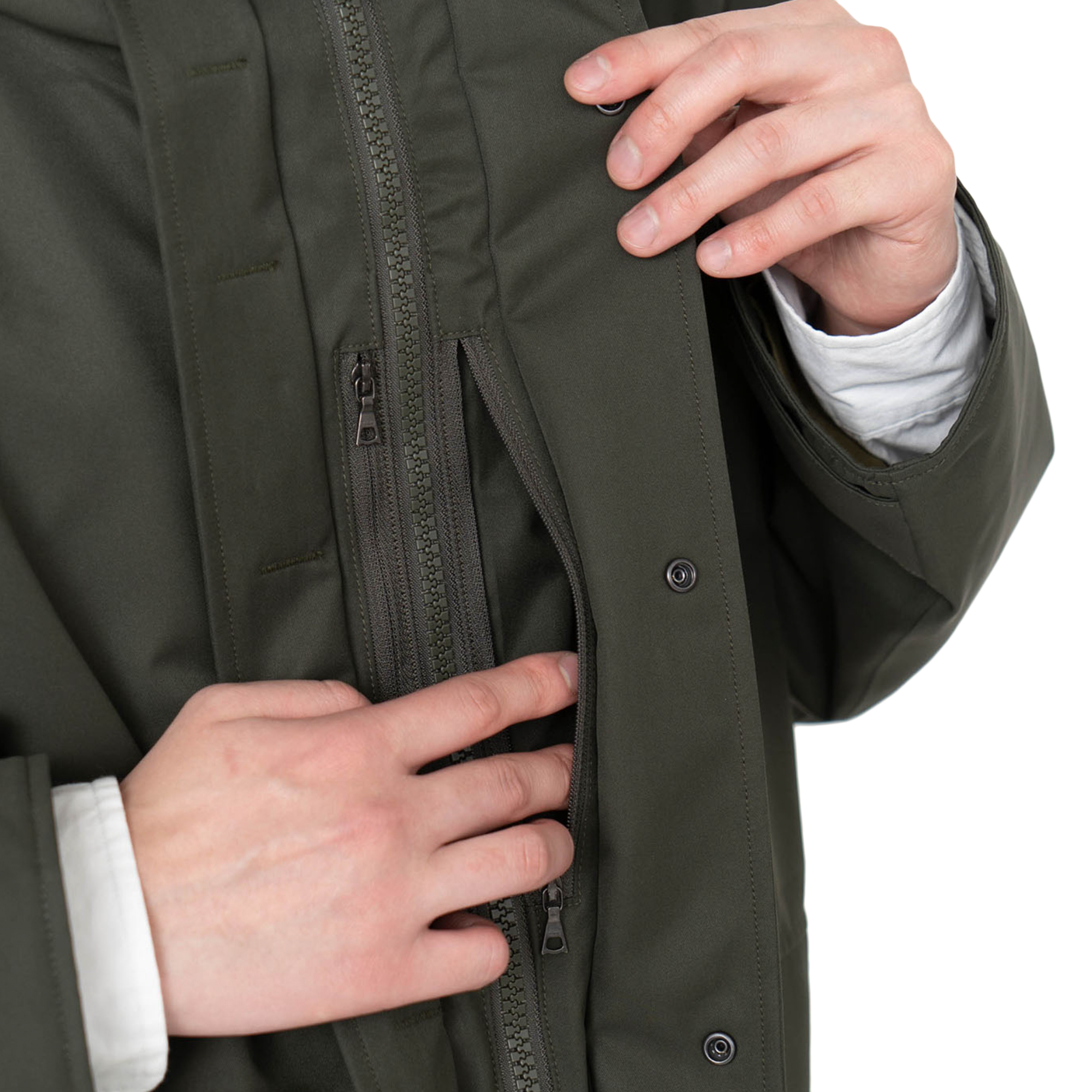 nanamica 2L Gore Tex Cruiser Jacket Khaki – Laced