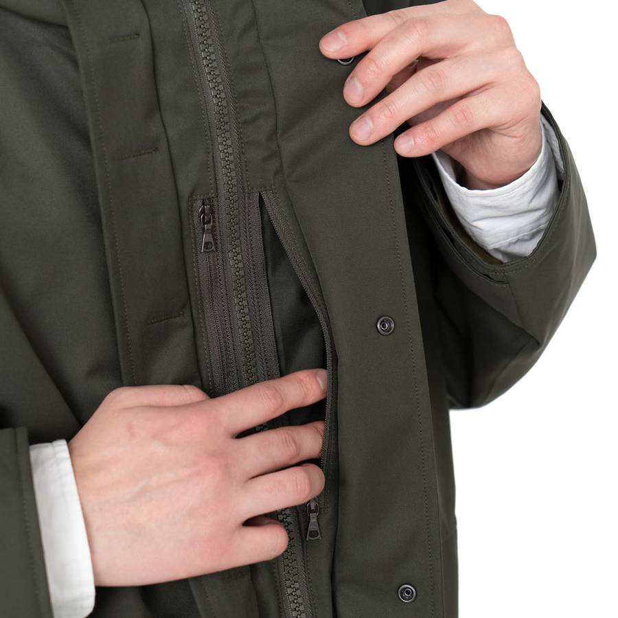 nanamica 2L Gore-Tex Cruiser Jacket Khaki