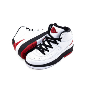 Nike Air Jordan 2 Retro PS "White/Varsity Red-Black" DQ8564-106