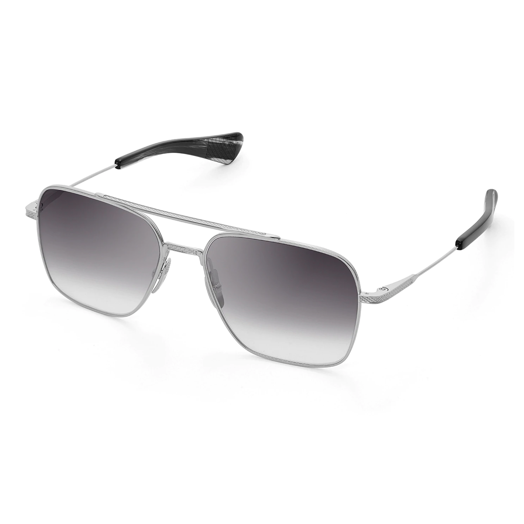 Dita Flight Seven Black Palladium w/ Dark Grey to Clear Lens DTS111-57-01