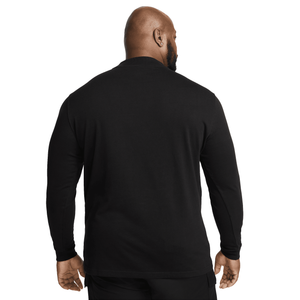 Nike Life L/S Mock Neck Shirt Black/White DX5868-010