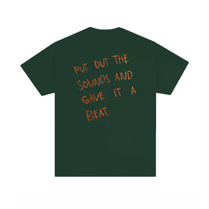 For The Homies Basquiat Tee Dark Green