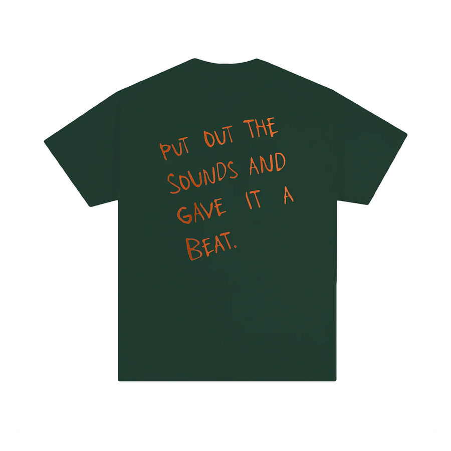 For The Homies Basquiat Tee Dark Green