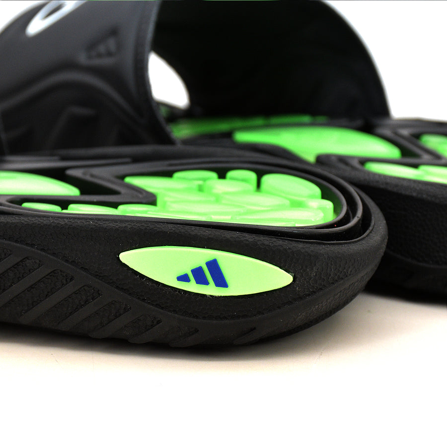 adidas Reptossage Slide Core Black/Team Solar Green GX3375