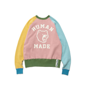 Human Made Tsuriami Crazy Panel Sweatshirt HM24CS022