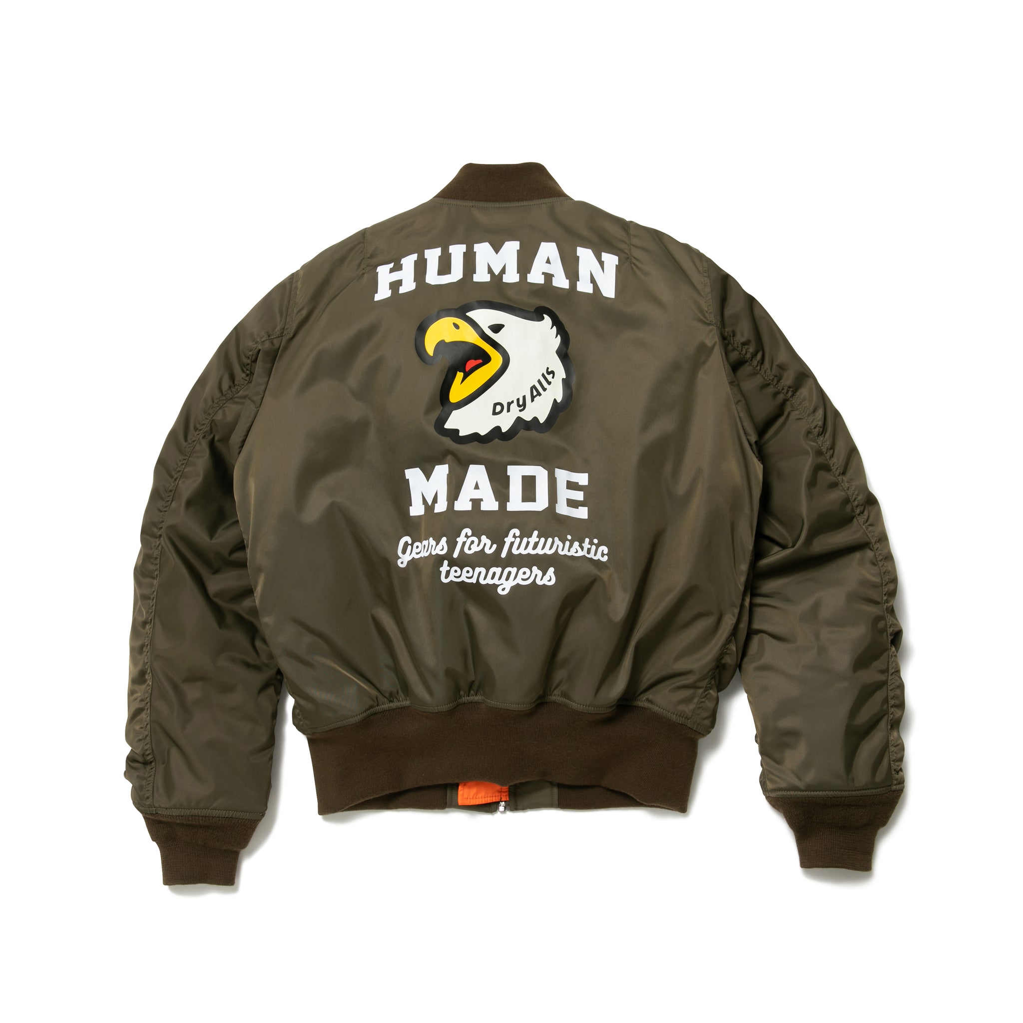 Human Made MA-1 Jacket Olive Drab HM24JK014 – Laced