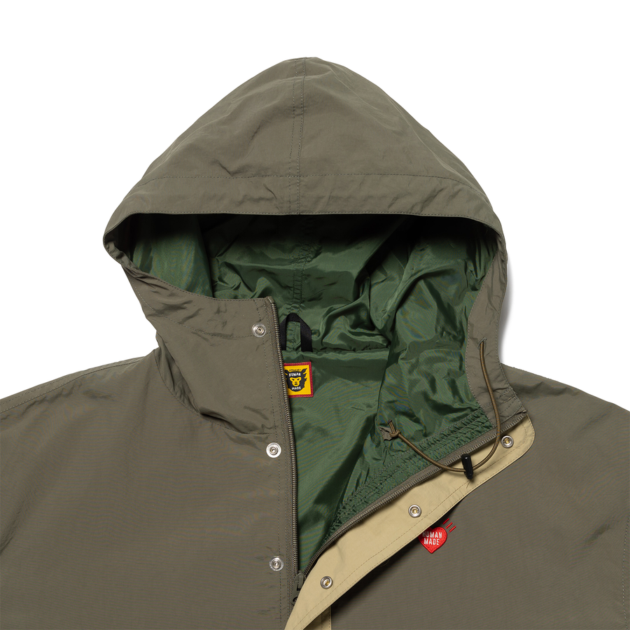 Human Made Anorak Parka Olive Drab HM25JK012
