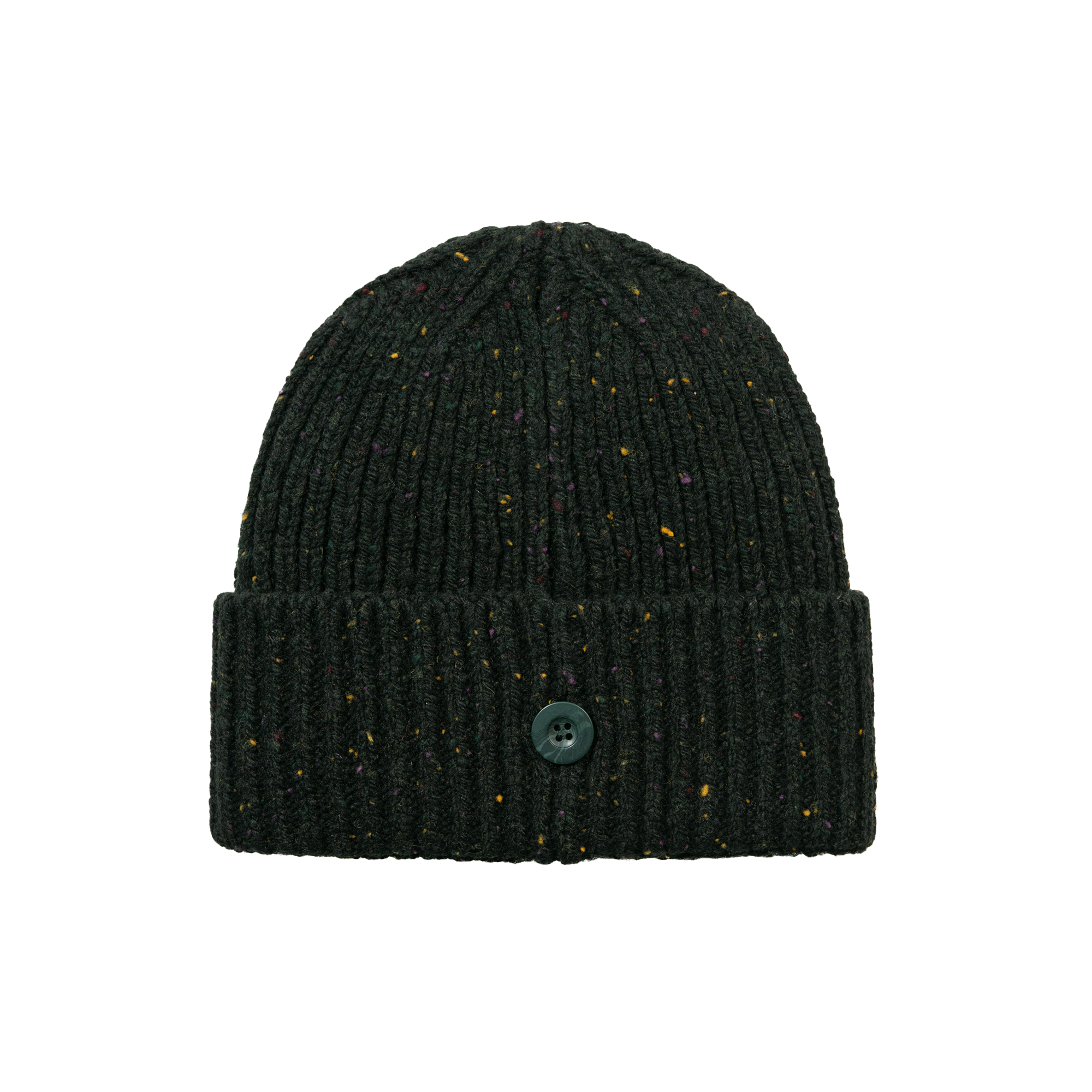 Carhartt WIP Anglistic Beanie Speckled Dark Cedar Laced