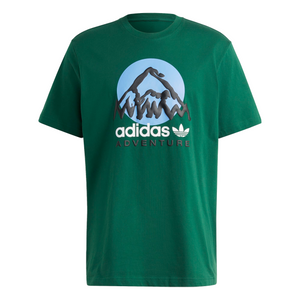 Adidas Adventure Mountain Tee Dark Green IC2360