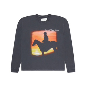 One Of These Days Into The Sun L/S Tee Black