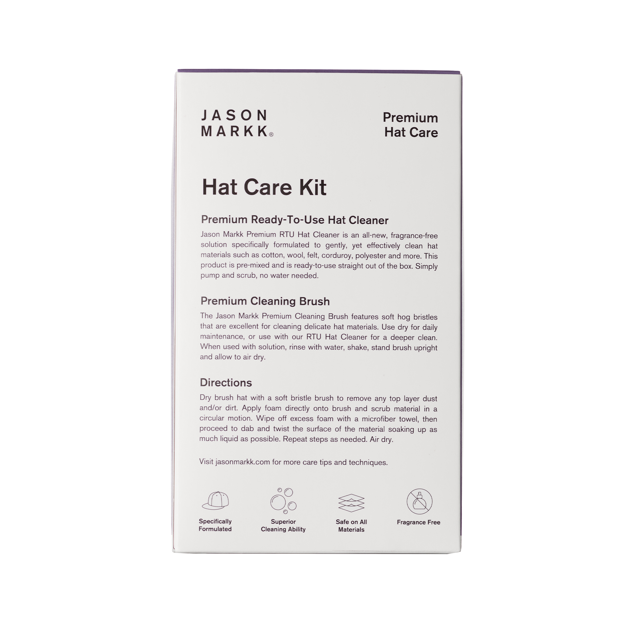 Jason Markk Hat Care Kit