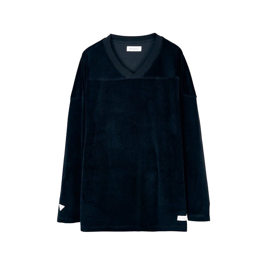 Magic Stick K7 Cozy Football L/S Tee Black