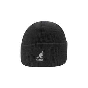 Kangol Acrylic Cuff Pull On Beanie Black