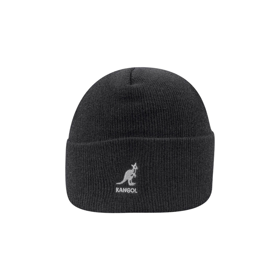Kangol Acrylic Cuff Pull On Beanie Black