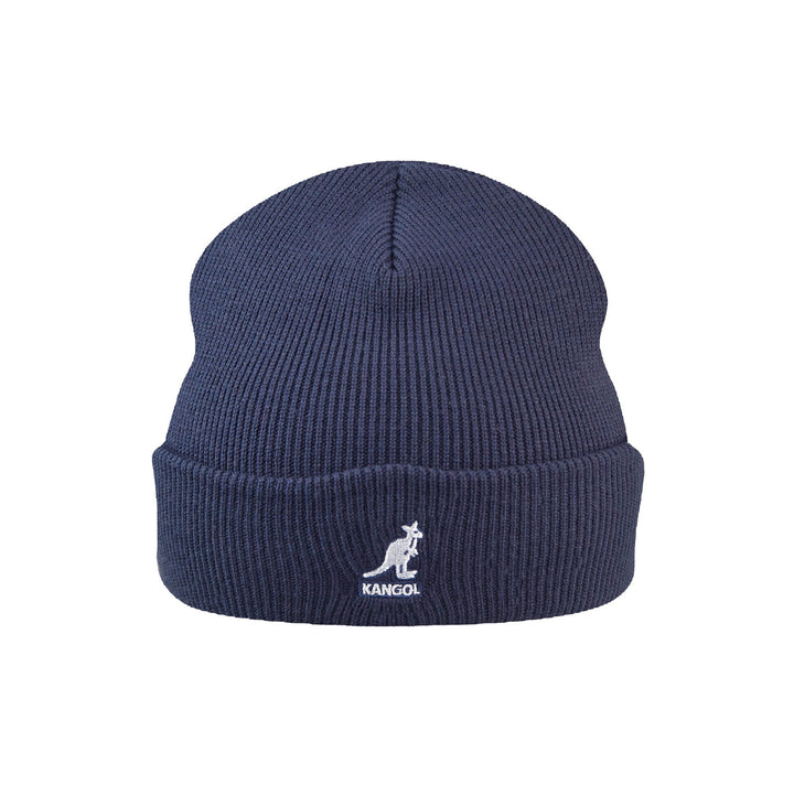 Kangol Acrylic Cuff Pull On Beanie Dark Blue