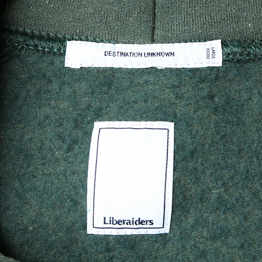 Liberaiders Vintage Wash Hoodie Green
