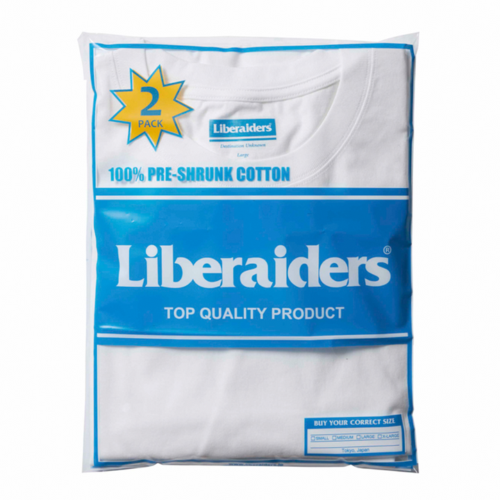 Liberaiders | 2 Pack Tee | White | 756092303